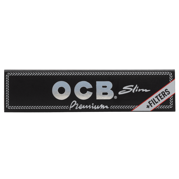OCB Black | King Size Premium Slim + Filtertips