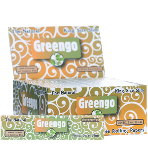 Greengo King Size Slim | Unbleached | Box of 50