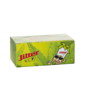 Jilter Filtertips Unbleached S | Display of 28