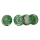 Black Leaf Alu Grinder | Screen | 42mm | Green