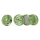 Black Leaf Alu Grinder | Screen | 50mm | Green