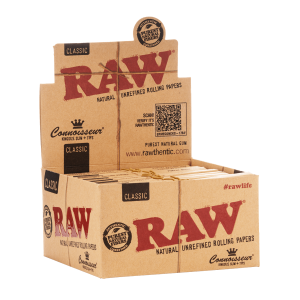 Raw Connoisseur | King Size Slim + Filtertips | 24er Box