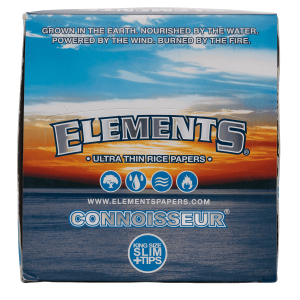 Elements Connoisseur | King Size Slim + Filter Tips | Box...