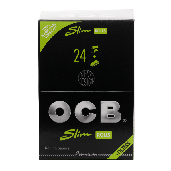 OCB Black | Rolls Premium + Filtertips | 24er Box