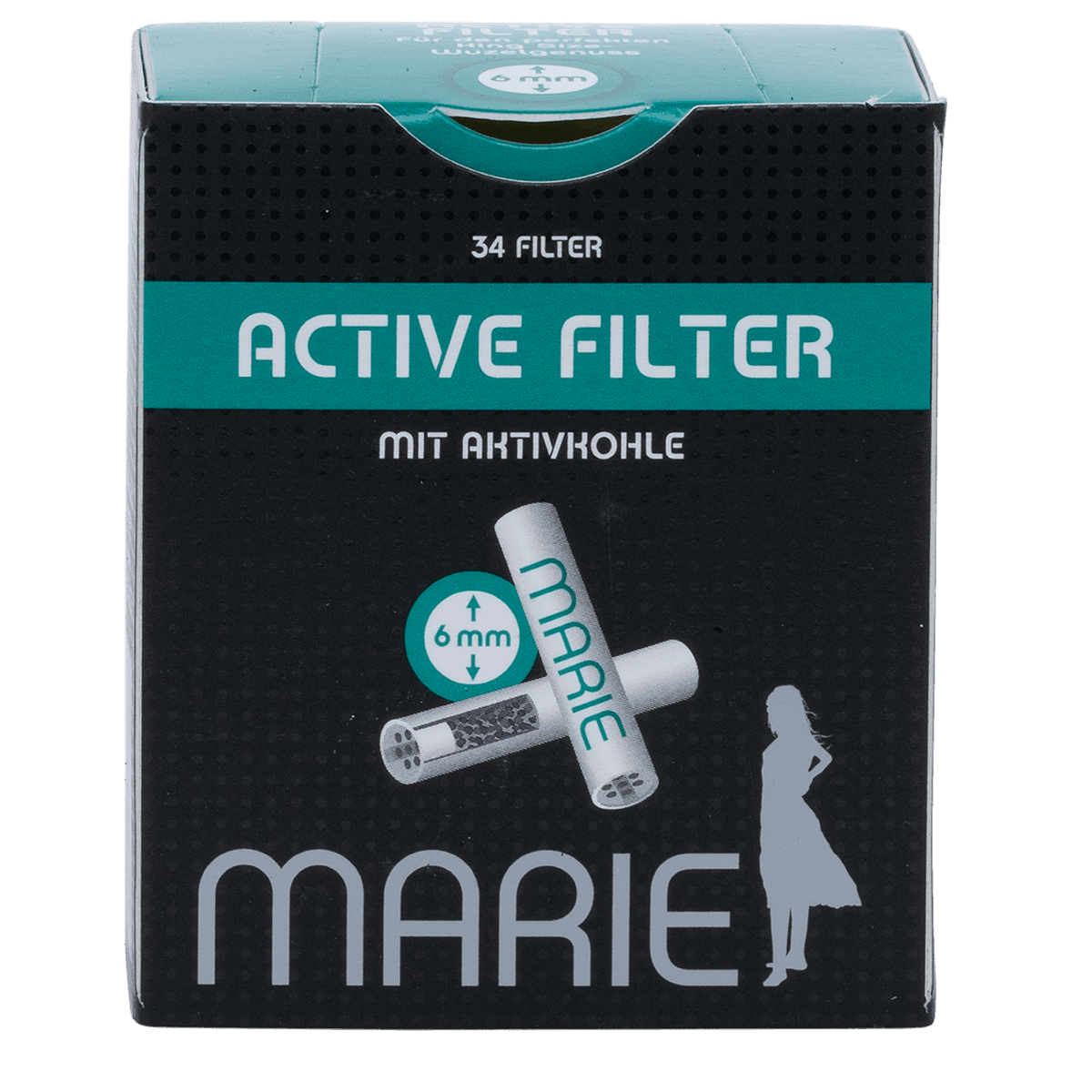 Marie Active Filter 6mm mit Aktivkohle