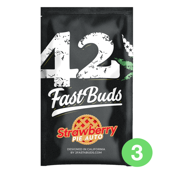 Fast Buds Strawberry Pie | Auto | 3er