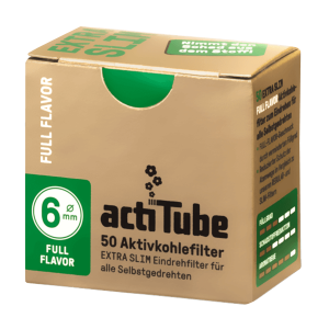 ActiTube Aktivkohlefilter | 6mm | 50 Stk.
