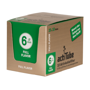 ActiTube Active Carbon Filters | 6mm | Display of 20