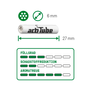 ActiTube Active Carbon Filters | 6mm | 10 pcs.