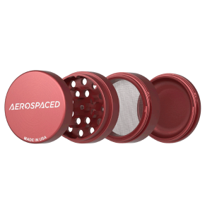 Aerospaced Alugrinder | Sieb | 40mm | Gold