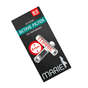 Marie Aktivkohlefilter | 8mm | 10 Stk.