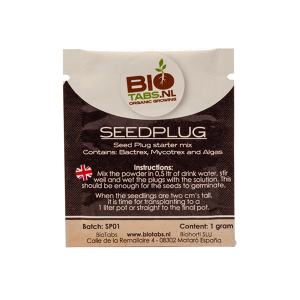 BioTabs Seedplug | 12 pcs | incl. Startermix