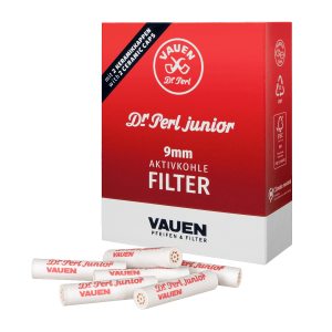Dr. Perl Aktivkohlefilter Junior | 9mm | 10er Display