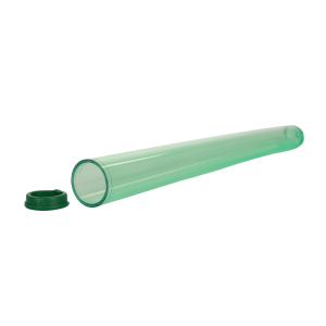 Black Leaf Joint Tube + Cap | 14mm | Grün