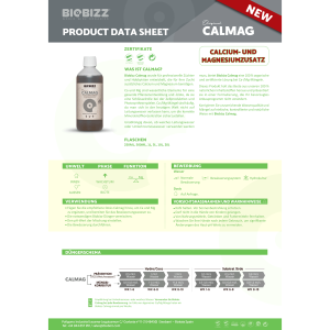 BioBizz CalMag | 0,25/0,5/1/5/10 Liter