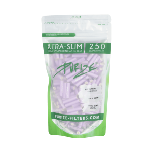 Purize Aktivkohlefilter | Extra Slim | 250 Stk. | Violett