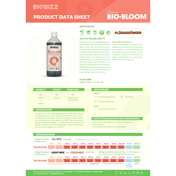 BioBizz Bio-Bloom | 500ml