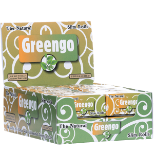 Greengo Rolls Slim | Unbleached | Box of 24