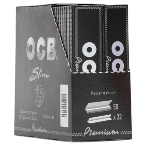 OCB Black | King Size Premium Slim | 50er Box