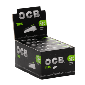 OCB Filtertips | Display of 25