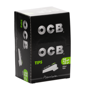 OCB Filtertips | Display of 25